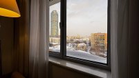 Стандартный номер - с одной двуспальной кроватью с видом на город: Фотография 4