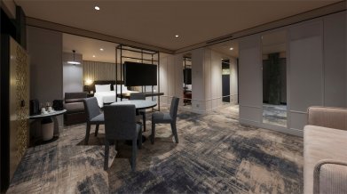Non-smoking Junior Suite with one large Bed: Photo 6