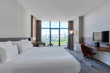 Superior Room with City View bed, King size