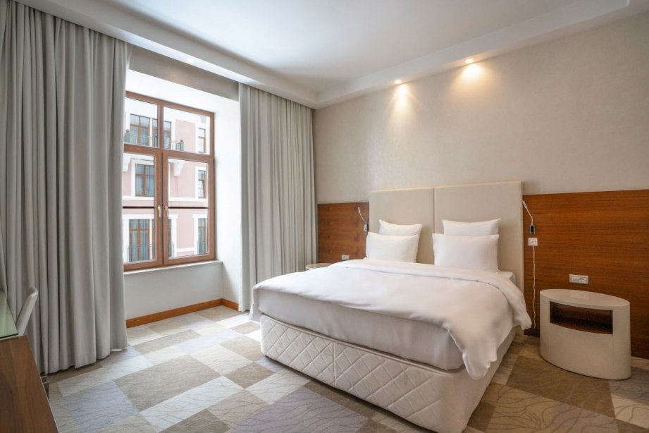 Стандартный номер, для маломобильных - с двуспальной кроватью