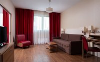 Апартаменты, 1 спальня – с двуспальной кроватью: Фотография 8