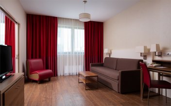 Апартаменты, 1 спальня – с двуспальной кроватью: Фотография 2