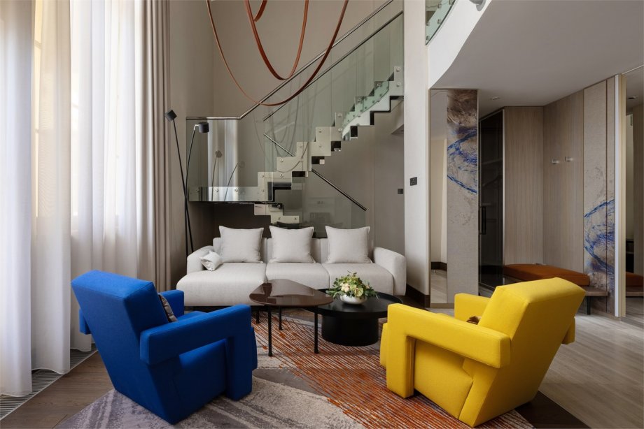 Duplex Suite, sea view -  king bed