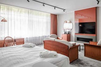 Представительский Люкс СПА, c террасой - с 2 двуспальными кроватями: Фотография 2