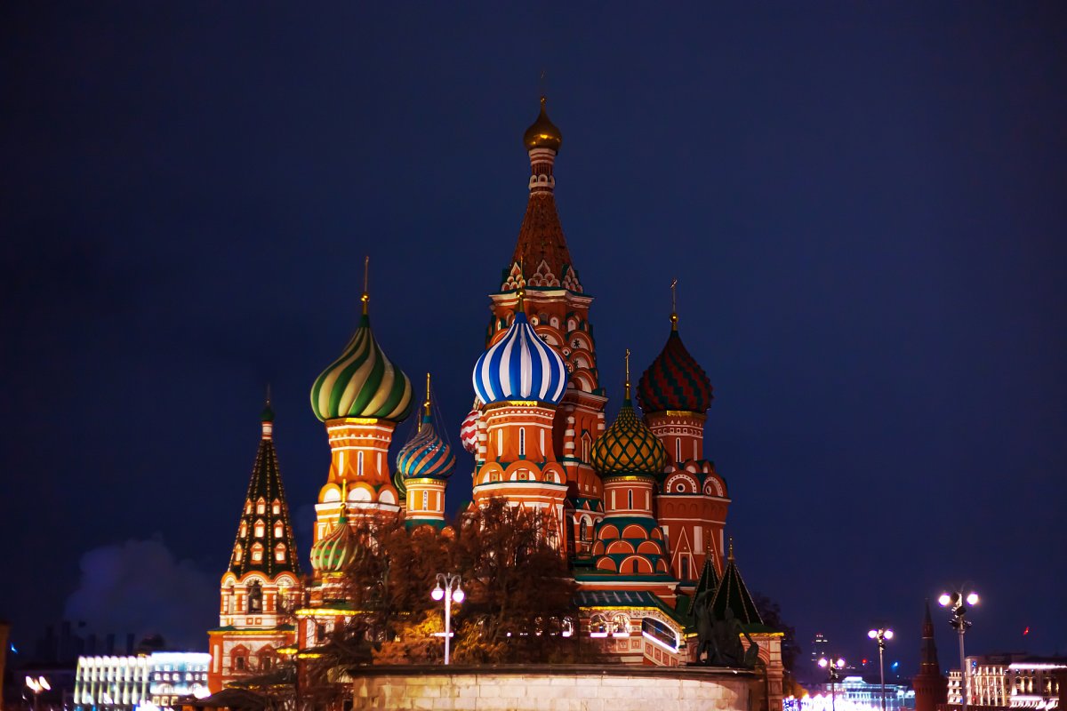 Ночная Москва